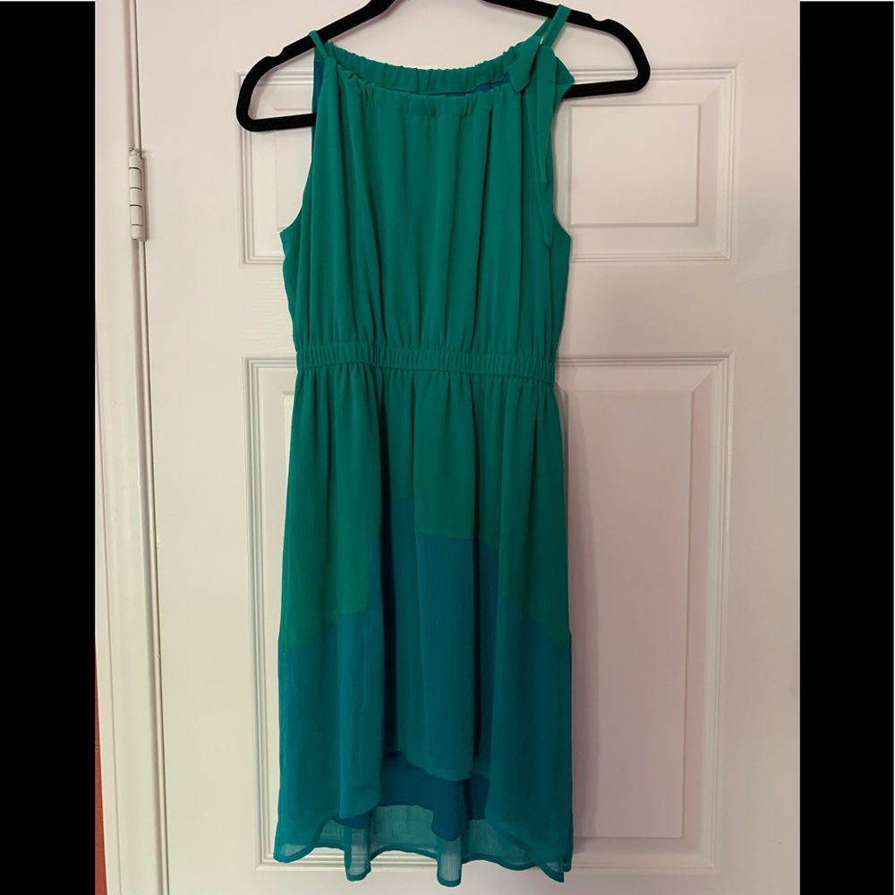 Blue green t.l.h. by Hype dress